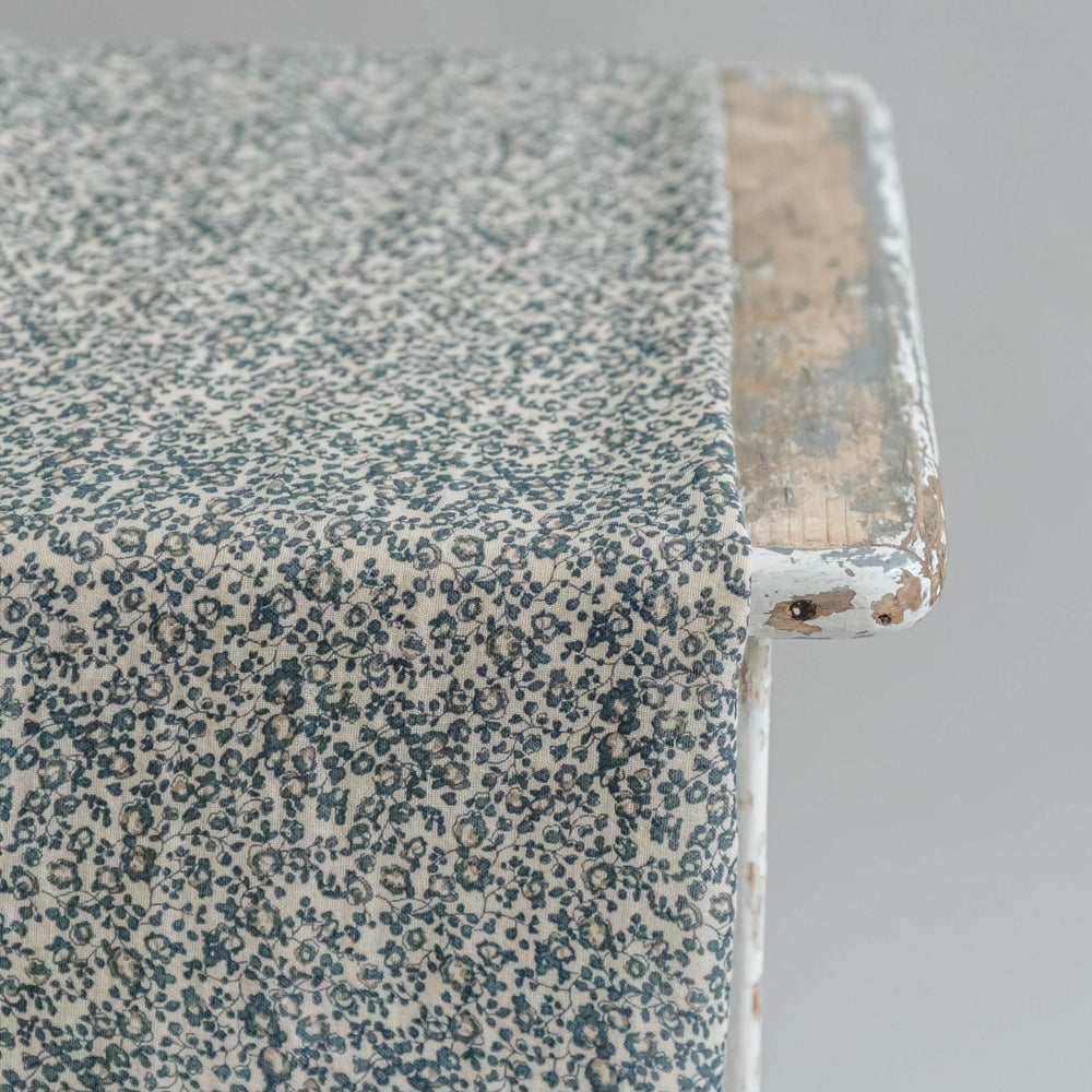 That's Mine Bora stofbleer 3-pak - Flores Blue - 100% Organic cotton Buy Amning & pusletid||Pusle||Stofbleer||Alle||personale||alt minus sløjfe||Online exclusive||mette-sale here.