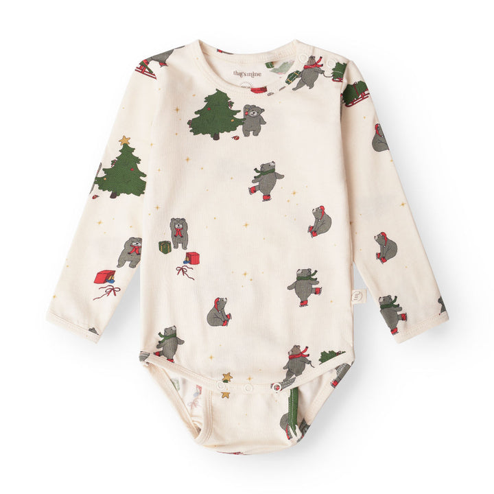 That's Mine Ellis bodystocking - Christmas shopping - 48% Organic cotton / 47% Modal / 5% Elastane Buy Bodystockings||Undertøj||personale||Basics til de små||AW25 here.