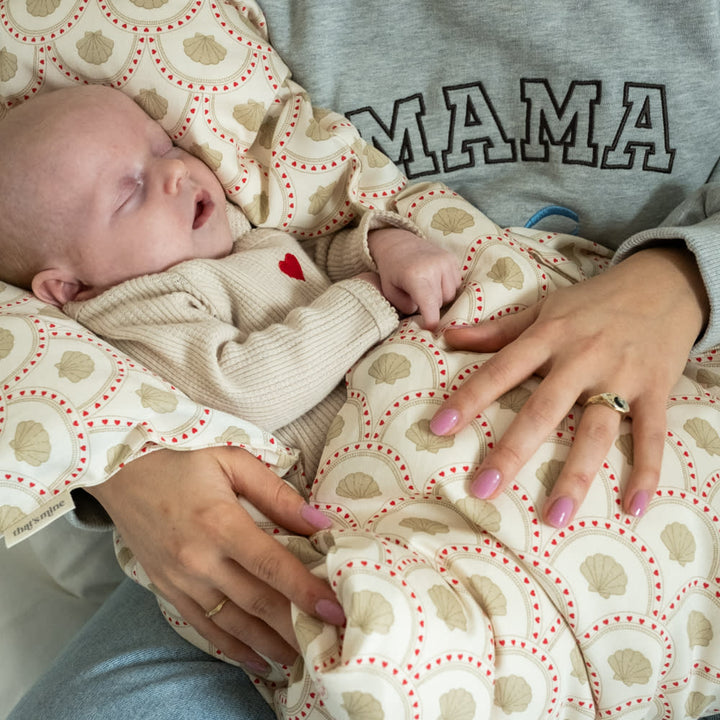 That's Mine Levi sengetøj - Block shell - 100% Organic cotton Buy Sovetid||Sengetøj||personale here.