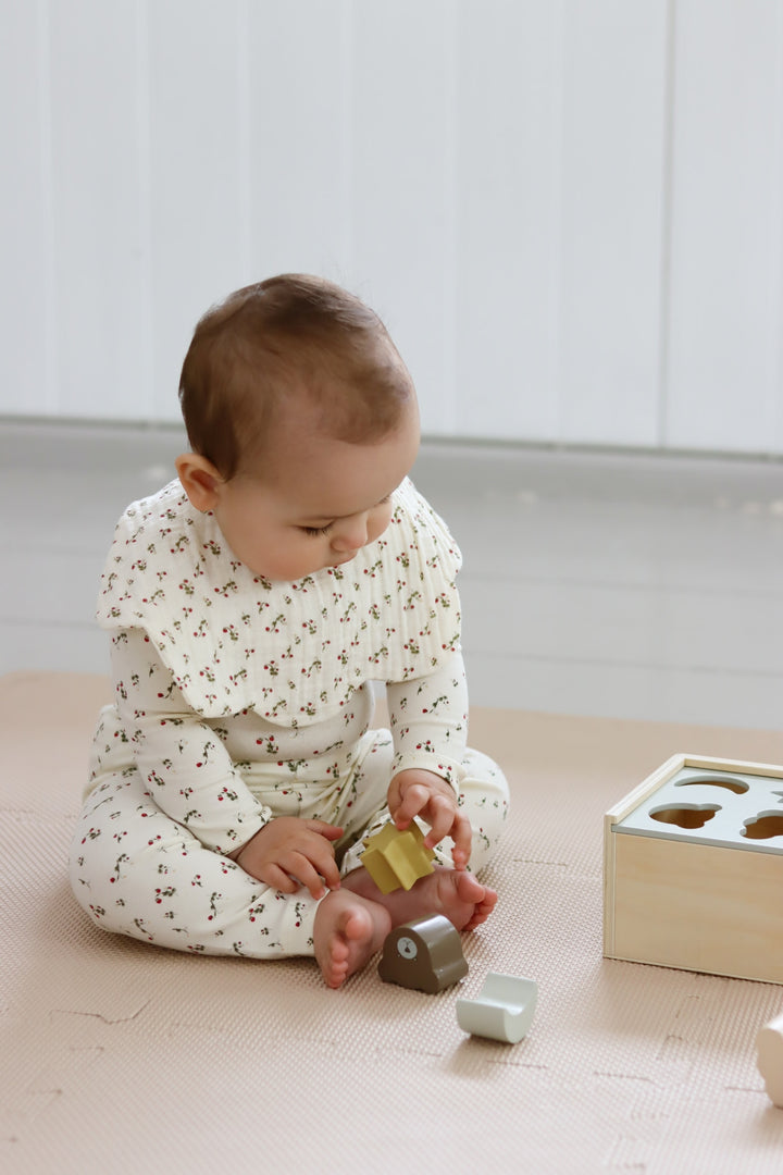 Chris wooden sorting cube - Wood