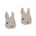 That's Mine Shane wooden wall hooks 2-pack - Bunny head - 63% Linden plywood, 35% Shima wood, 2% Galvanized iron Buy Bolig & udstyr||Børneværelset||Knager||Alle here.