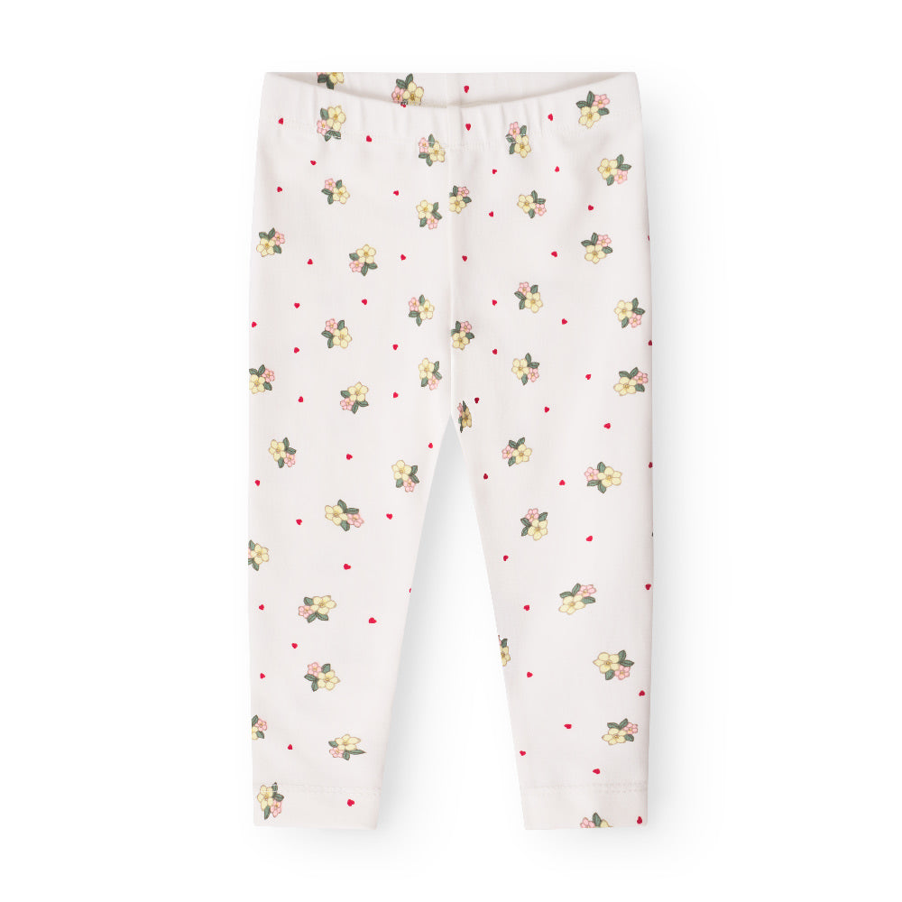 That's Mine Elois leggings - Sweetheart Petals - 48% Organic cotton / 47% Modal / 5% Elastan Buy Leggings||Bukser & shorts||personale||Basics here.
