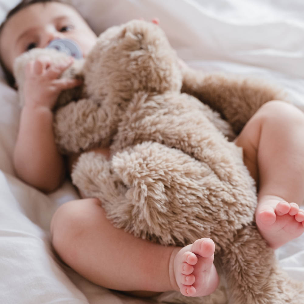 That's Mine Houston tyngdebamse lille - Bunny - 80% Polyester / 20% Plastic particles Buy Legetid||Bamser og nusselegetøj||Tyngdebamser||Alle||Favoritter||personale||Influencer choice||Gaver mellem 200 - 499 kr.||alt minus sløjfe||NOOS||mette-sale here.