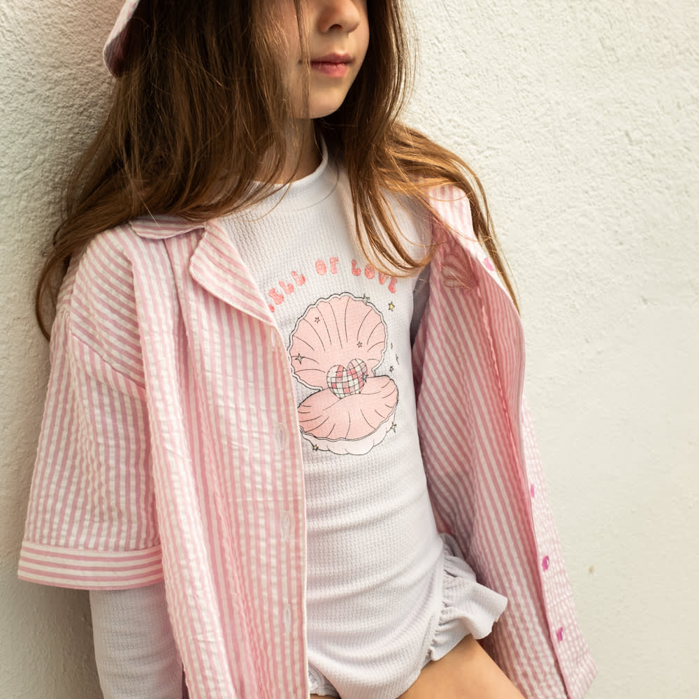 That's Mine Smilla badedragt - Shell of love - 85% Recycle polyester / 15% Elastane Buy Badetøj||personale here.