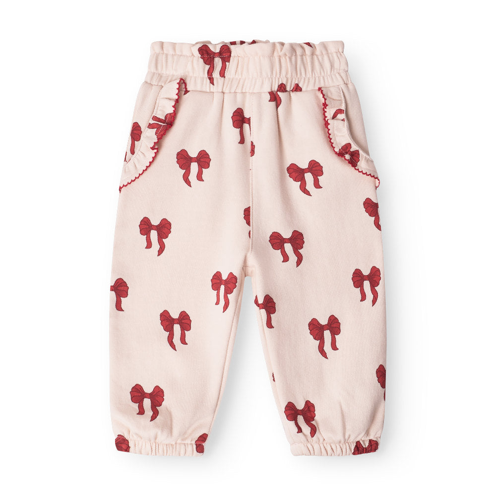 That's Mine Elsa sweatpants - Rouge boucle - 95% Organic cotton / 5% Elastane Buy Sweatpants||Bukser & shorts||personale||AW25 here.