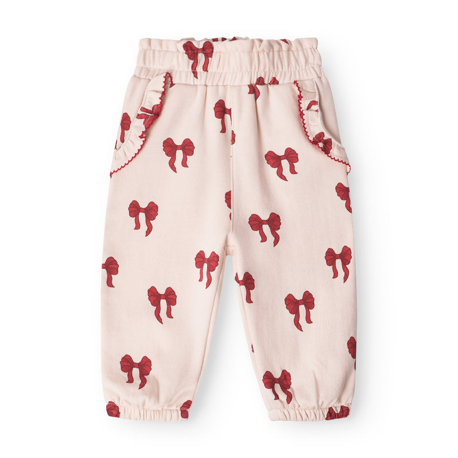 That's Mine Elsa sweatpants - Rouge boucle - 95% Organic cotton / 5% Elastane Buy Sweatpants||Bukser & shorts||personale||AW25 here.