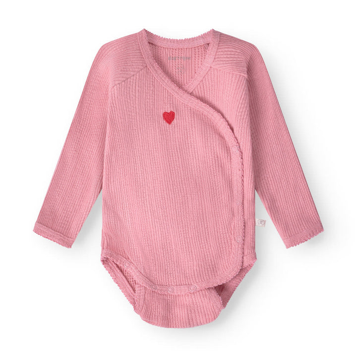 That's Mine Silke slå-om bodystocking - Rose blush - 100% organic cotton Buy Bodystockings||Undertøj||personale||Basics here.