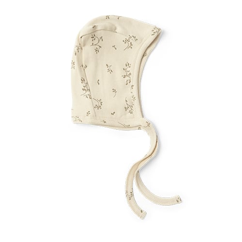 That's Mine Coeur baby helmet - Secret garden olive - 95% Organic cotton, 5% Elastan Buy Tøj||Baby hjelme here.