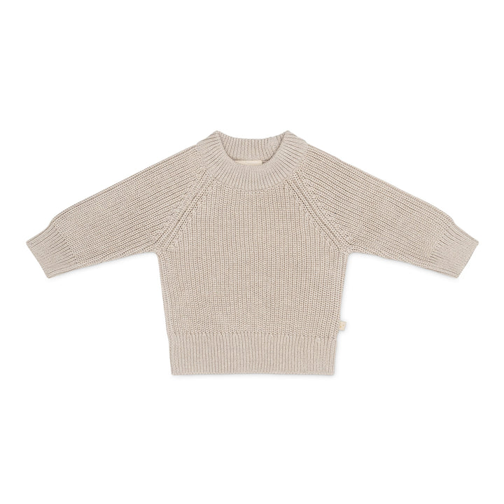 That's Mine Flo Sweater - Oatmeal melange - 100% Organic cotton Buy Tøj||Skjorter & toppe||Strik||Alle||Favoritter||personale||Influencer choice here.