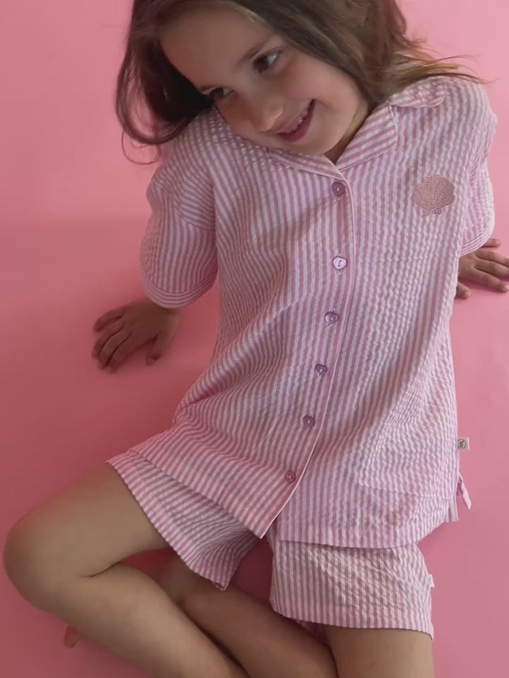 Isa shorts - Pink stripe