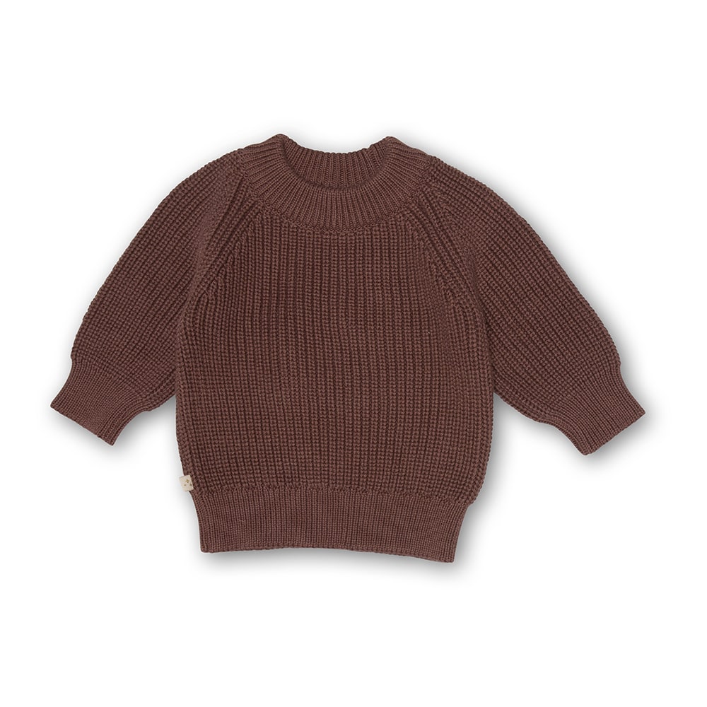 That's Mine Flo sweater - Marron - 100% Organic cotton Buy Tøj||Skjorter & toppe||Strik||Udsalg||Alle here.